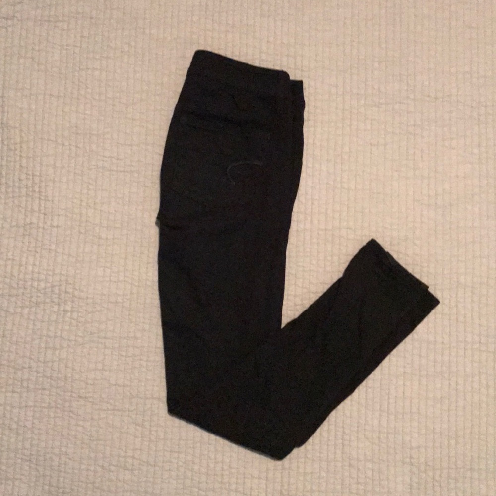 Black jeggings